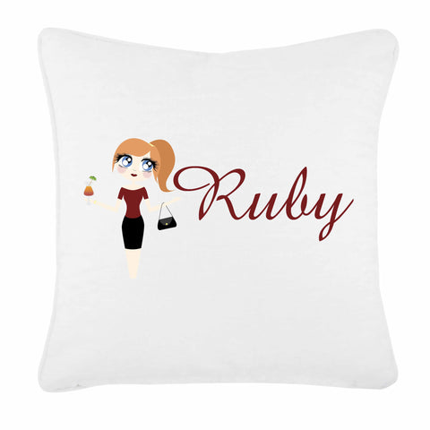 Ruby Character Valentine's Personalised Cushion Cover