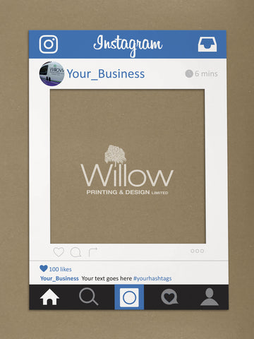 SM01 - Instagram Personalised Social Media Frame
