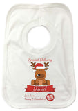 SS11 - Special Delivery Santa's Reindeer Personalised Christmas Baby Vest