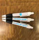 Personalised Leavers Pens for Schools, Colleges & Universities with Logo and Year