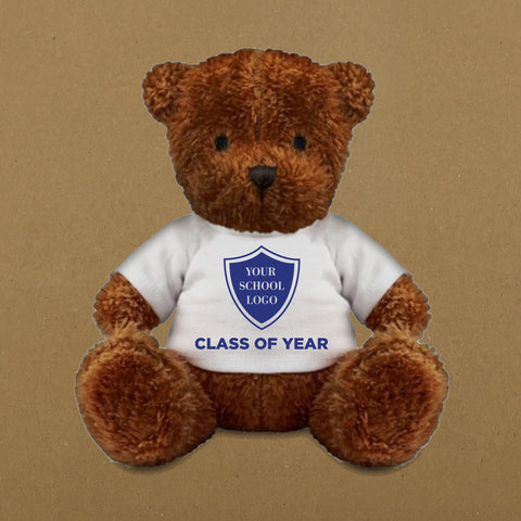 Personalized Graduation Teddy Bear - Custom Text Class Of 2024 Gift With Cap, Gown & Diploma - 10 Inch