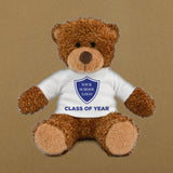 Personalised Leavers Teddy Bear for Schools, Colleges & Universities with Logo and Year