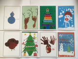 Personalised Christmas Cards with Child's Drawing School & Nursery Christmas Fundraiser