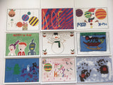 Personalised Christmas Cards with Child's Drawing School & Nursery Christmas Fundraiser