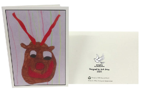 St Austin's R.C. Primary School Personalised Christmas Cards with Child's Drawing