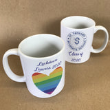 Personalised Leavers Mugs for Schools, Colleges & Universities with Logo and Year