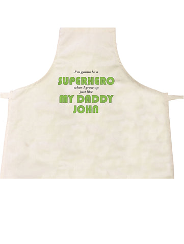 Superhero Personalised Apron