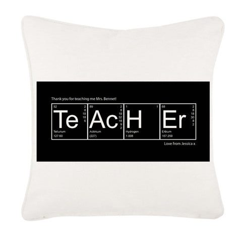Periodic Table Cushion Cover