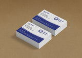 WBP01 - Curved Lines Branded Customisable Business Cards from £20.00+VAT