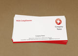 WBP03 - Colour Strip Branded Customisable Compliment Slips from £22.00+VAT