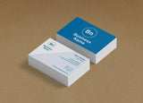 WBP04 - Triangular Accent Branded Customisable Business Cards from £20.00+VAT