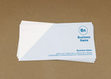 WBP04 - Triangular Accent Branded Customisable Compliment Slips from £22.00+VAT