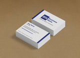 WBP05 - Vertical Accent Branded Customisable Business Cards from £20.00+VAT