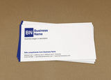 WBP05 - Vertical Accent Branded Customisable Compliment Slips from £22.00+VAT