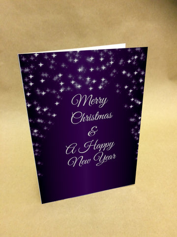 Christmas Cards for Business or Family with Personal Message and Company Logo