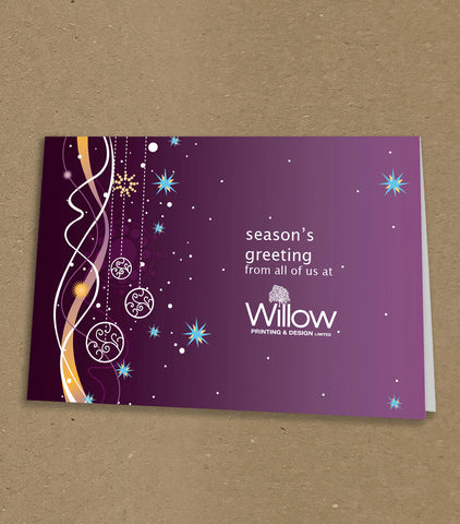 Christmas Cards for Business with Your Company Logo and Personal Message