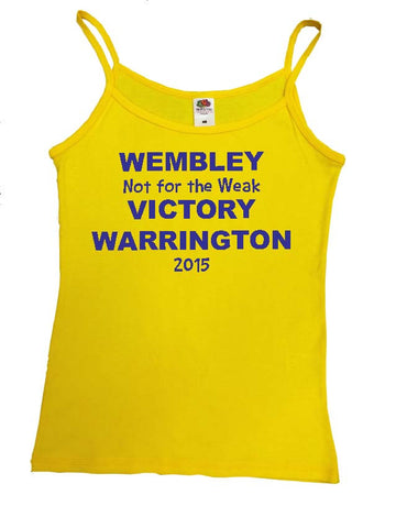 WW06 - Wembley Not for the Weak Warrington Vest, example Warrington Wolves