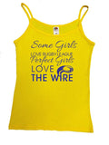 WW13 - Some Girls Love Rugby League, Perfect Girls Love The Wire Vest, example Warrington Wolves