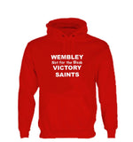 WWS06 - Wembley Not for the Weak Saints Hooded Top, example for St Helens RLFC - COYS