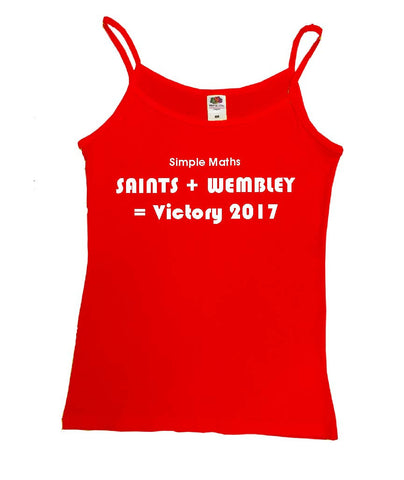 WWS10 - Simple Maths = Saints Vest, example for St Helens RLFC - COYS