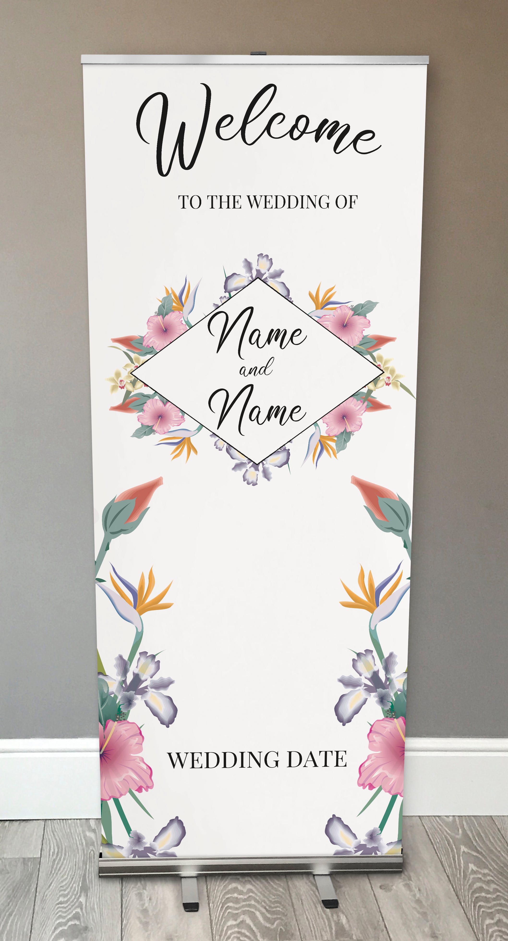 Wedding date banner | Beachweddingtips.com