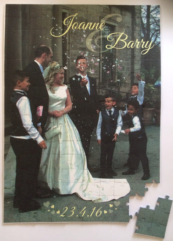 WJ01 - Wedding Photo Jigsaw