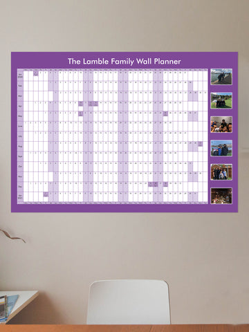 2020 Photo Wall Planner from Willow Printing & Design Ltd