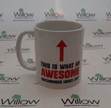 This is What an Awesome Childminder or Teacher looks like Mug & White Gift Box