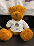 Personalised Leavers Teddy Bear for Schools, Colleges & Universities with Logo and Year