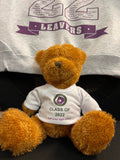 Personalised Leavers Teddy Bear for Schools, Colleges & Universities with Logo and Year