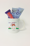 BB05 - Baby's First Christmas Pudding Personalised Christmas Mug & White Gift Box